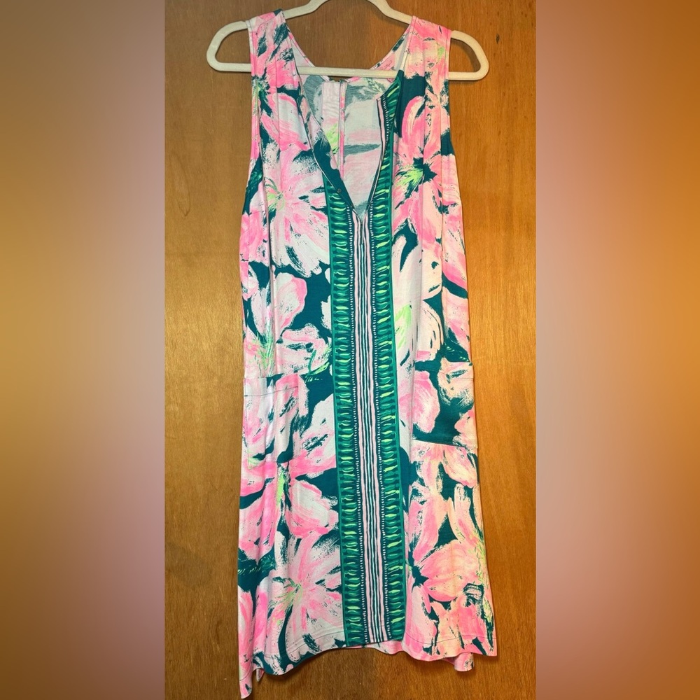 Lilly Pulitzer Carlotta Stretch Shift in Tidal Wave